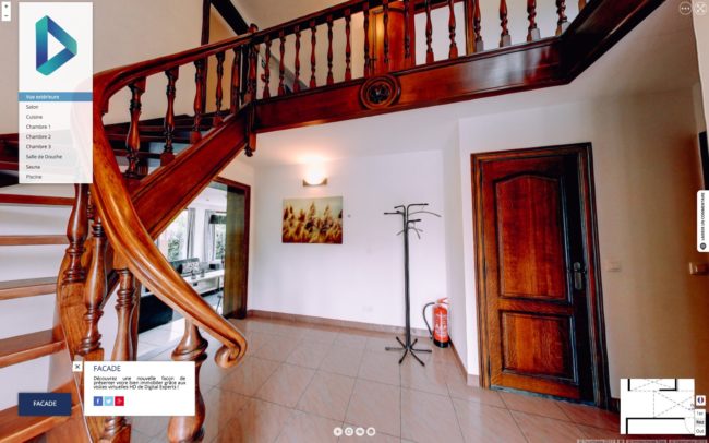 Visite Virtuelle Immobilière Digital Experts 2018