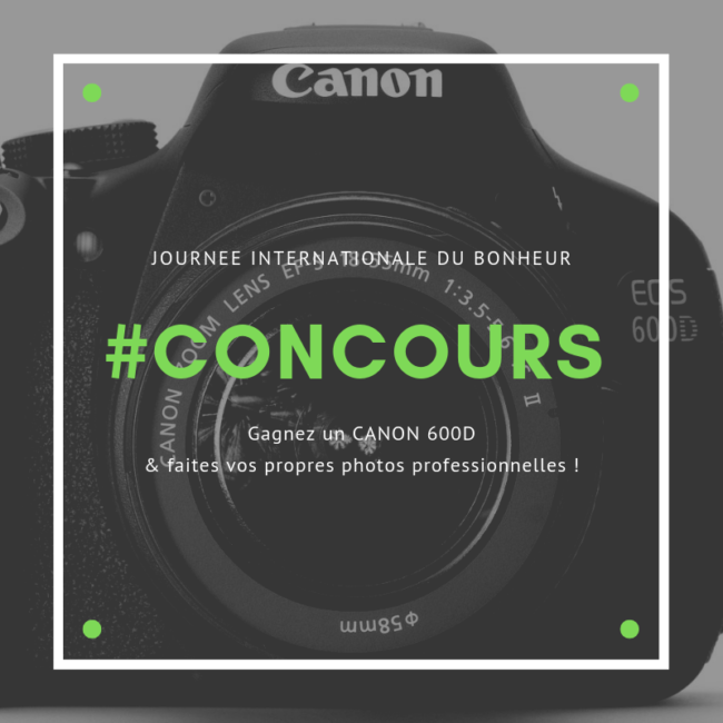 concours canon 600D